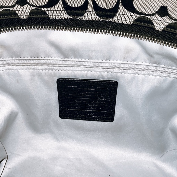 SOLD COACH Classic Bag Purse Large Tote Handbag Authentic - Picture 4 of 4